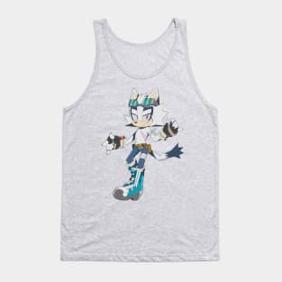 Cat sports Tank Top